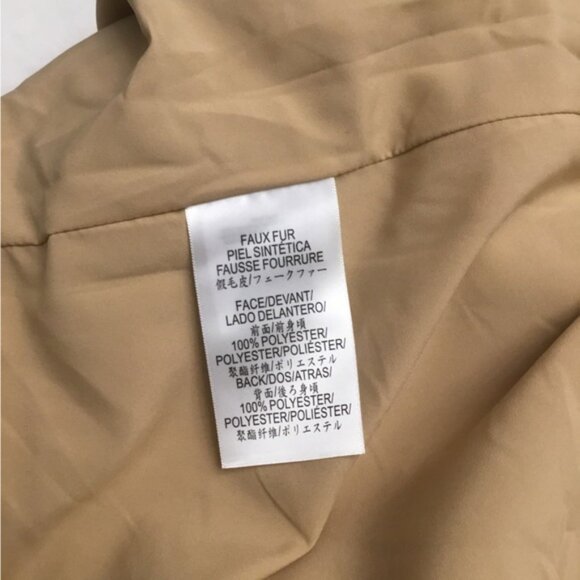 BCBGMAXAZRIA FAUX FUR COAT - Picture 14 of 14